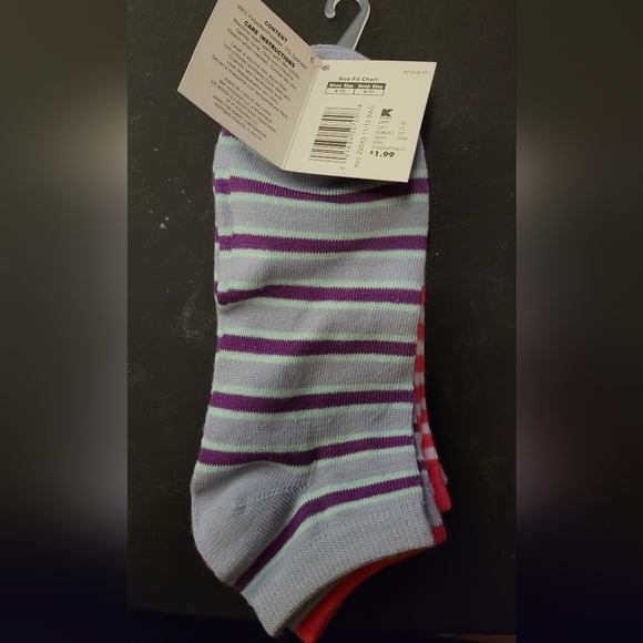 Joe Boxer Low Cut 6 Pairs Size 4-10 Socks - Picture 5 of 7